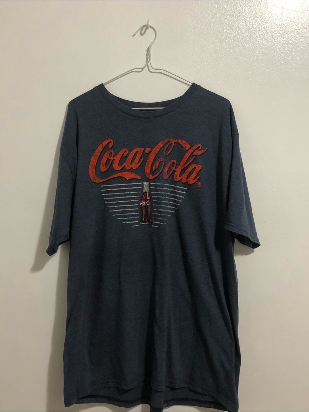 Coca Cola vintage crew neck t-shirt. Made by Mad Engine Inc.
